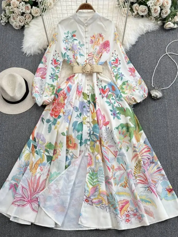 Elegant Printed Lon… - image