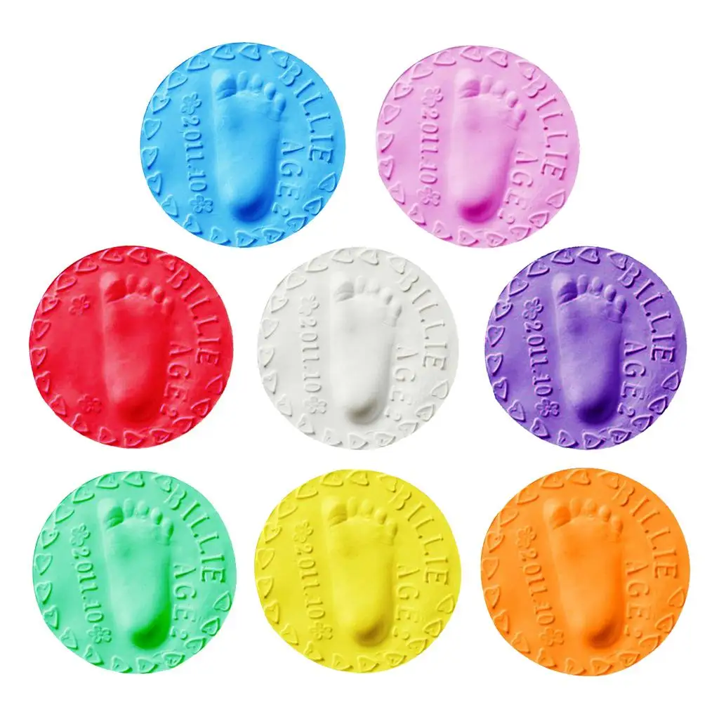 Ultralight Clay Baby Handprint Footprint Print Mud DIY Craft
