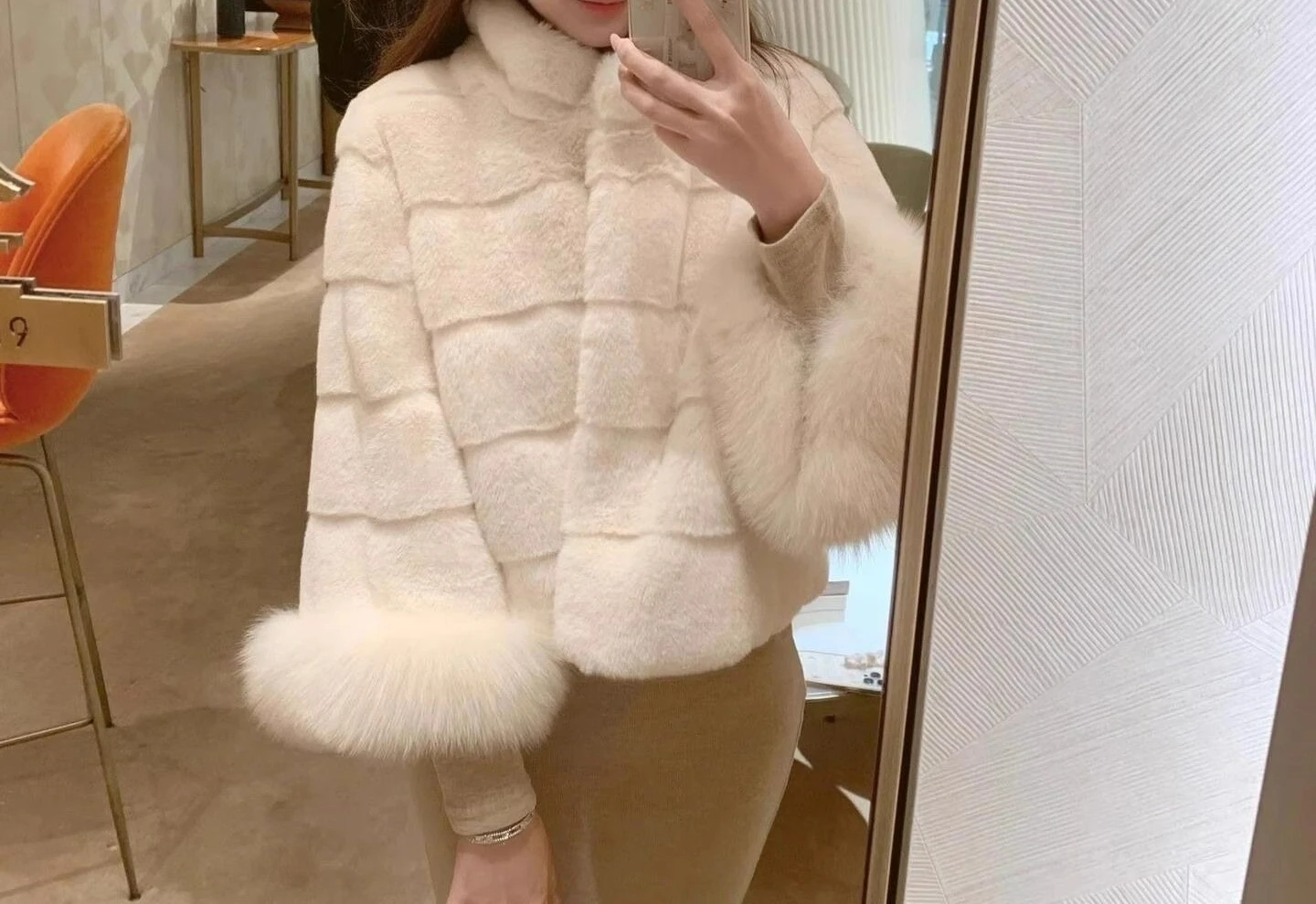

2025 Autumn Winter New Short Thickened Eco-Friendly Fur Coat Casual Fashion Versatile Warm Overcoat
