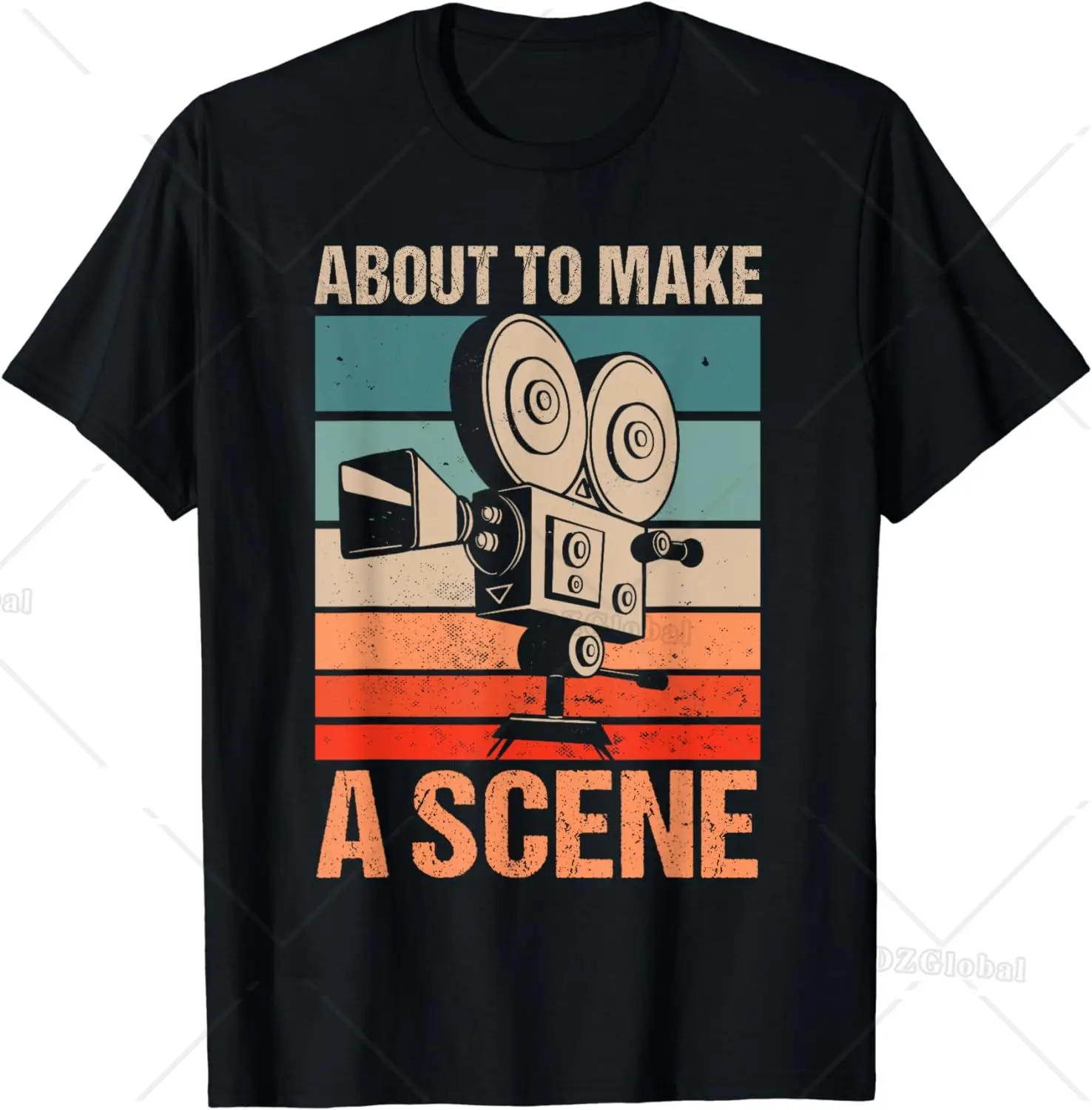 Short Film Writer Movie Maker Cinematographer Editor T-Shirt