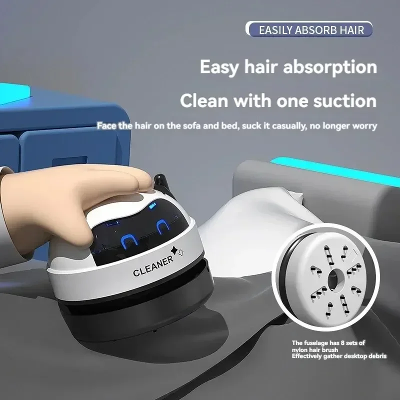 

Desktop Vacuum Cleaner Mini Wireless Cleaner Student Stationery Gift Home Portable Rechargeable Desktop Cleaner
