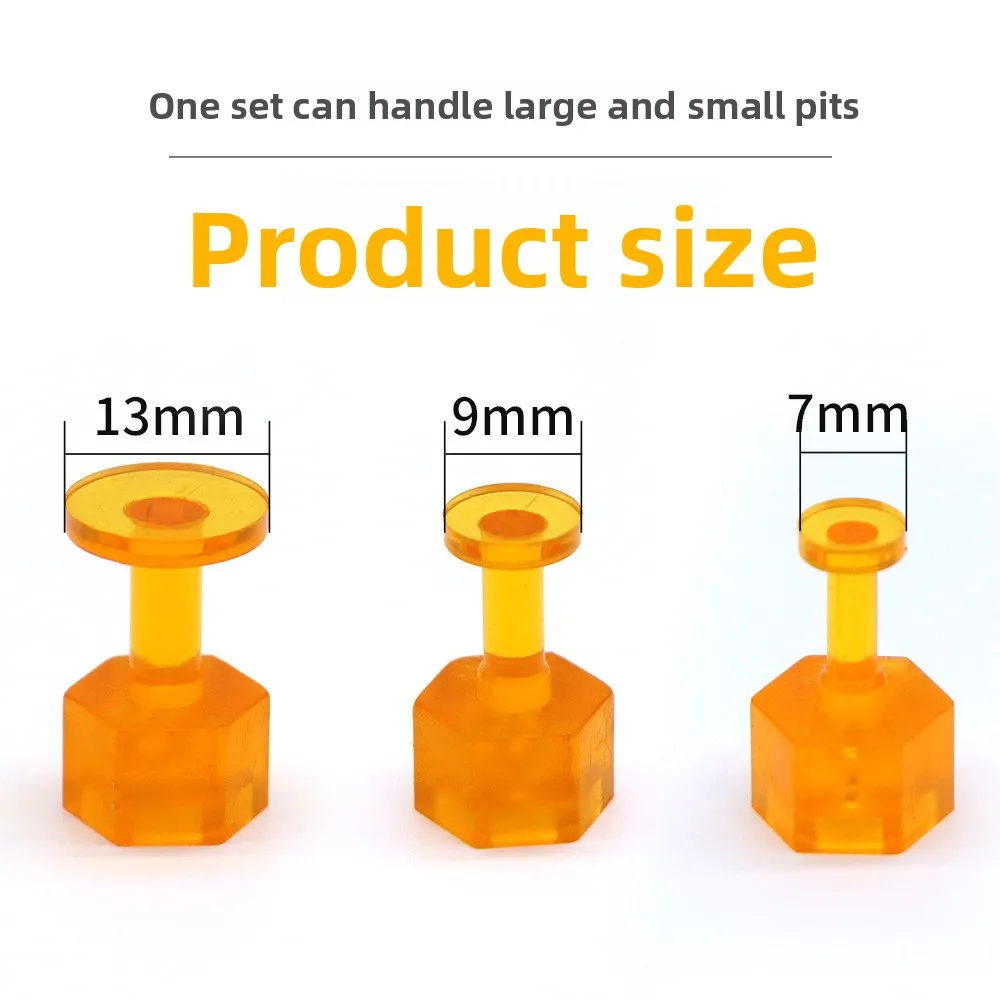 10 szt. Pasków Klejowych do Usuwania Wgnieceń Narzędzia PDR do Naprawy Wgnieceń Samochodowych Narzędzie do Usuwania Wgnieceń Samochodowych Bez Lakierowania Paski Klejowe do Karoserii Samochodowej