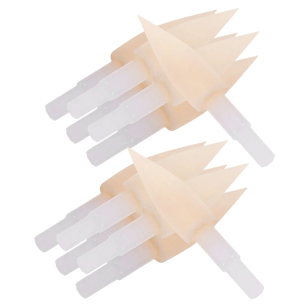 

30 шт. сменных наконечников для ручек-кистей, мягкие губчатые насадки для каллиграфии, письма, рисования, принадлежности для каллиграфических ручек-кистей