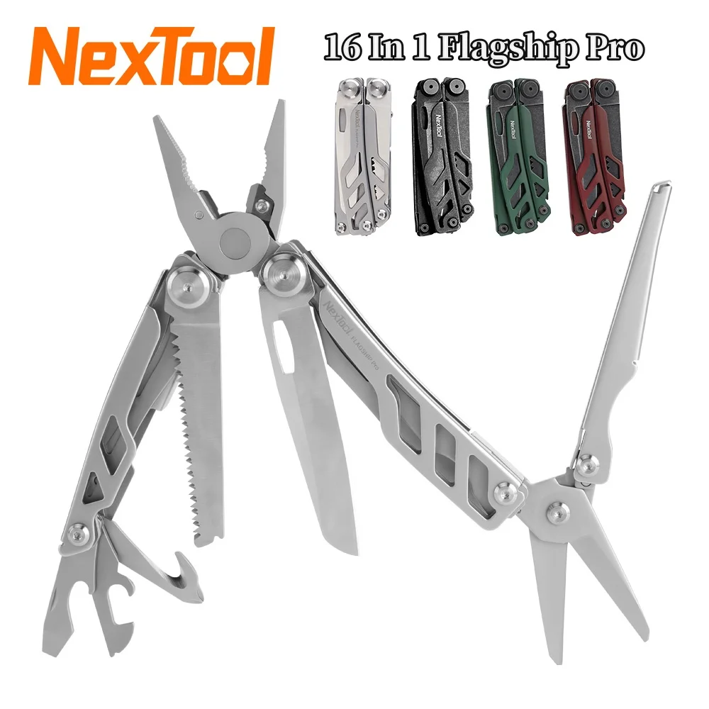 

NexTool 16 In 1 Flagship Pro EDC Multi tool Pliers Folding Knife Tactical Pocket Camping Survival knives Multitool Tools Plier