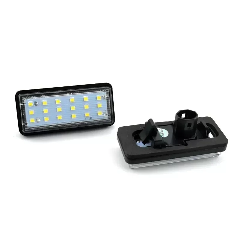 CANBUS 6000K White Car LED License Plate Light for Toyota Land Cruiser/Prado (J100 J120 J200) 1998-2018 Reiz/Mark X 2004-2009