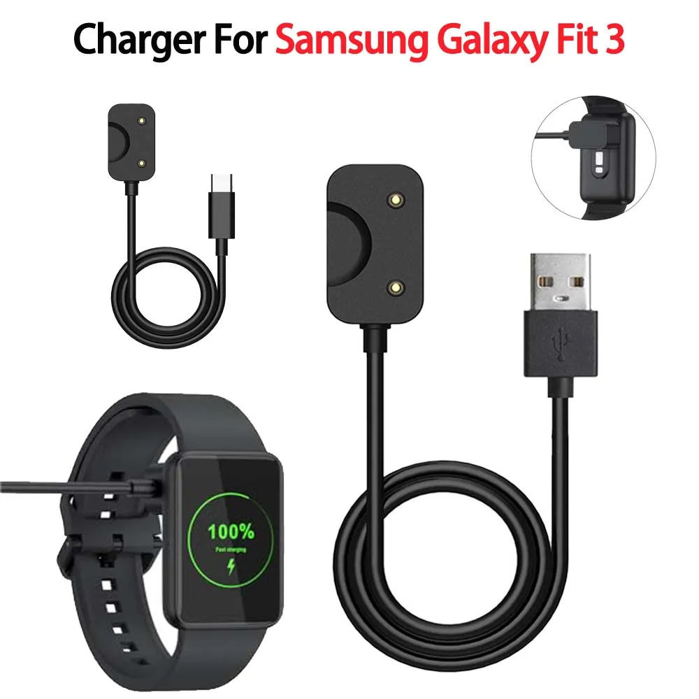 

USB/Type-C magnetic Charger for Samsung Smartwatches,Compatible with The for Samsung Galaxy Fit 3 R390 Smartwatch Charging Cable