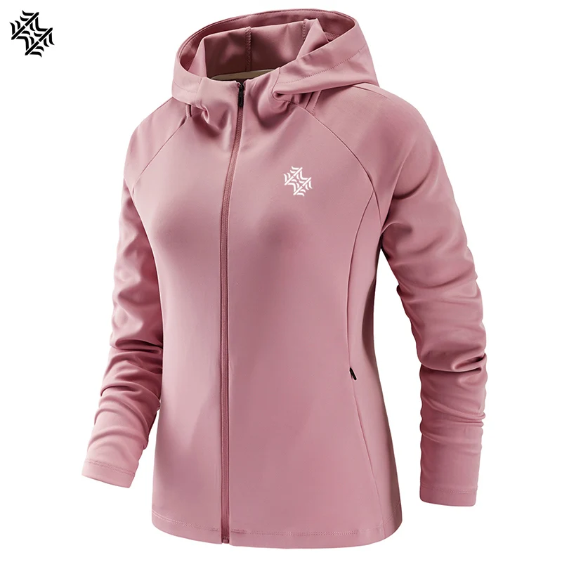 SBWL Running Coats Women\'s High quality Sportswear Jogging Outdoor Sport Jackets Hooded Gym Clothing Breathable Coat Yoga Tops