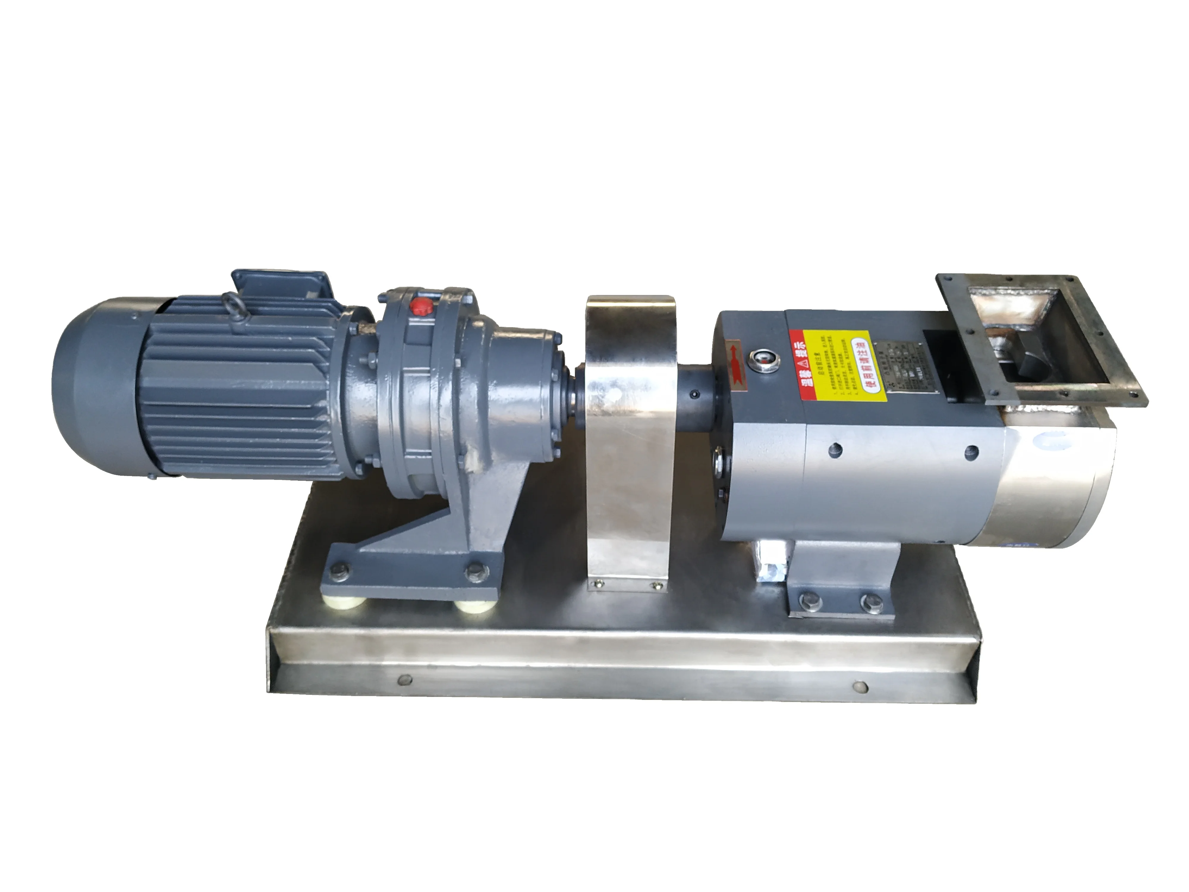 Food Transfer High Viscosity Liquid Lobe Pump Honey Transfer Rotary Lobe Pump Head Lobe Pump With Motor