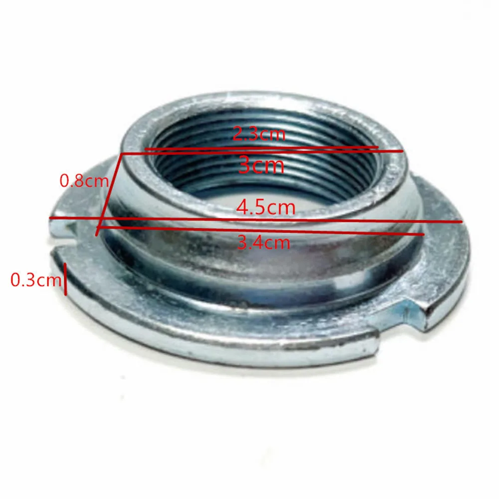 1pcs Fitness Bike Ball Bearings Steel Bottom Bracket Cup Balls Bearing Gasket External/Internal Locknut For Exercise Bike Parts