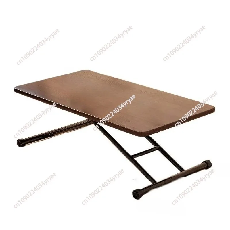 

1PC Folding Tea Table Liftable Coffee Table Multi-functional Simple Portable Computer Desk Side Bed Tables Mini Home Furniture