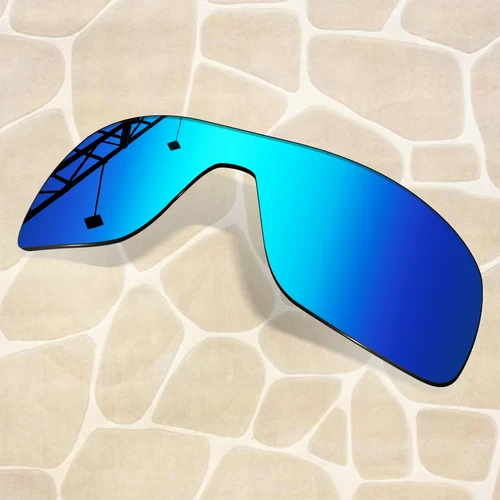 Imagen 2 del producto Lentes de repuesto de más de 14 colores para gafas de sol Oakley Turbine Rotor OO9307, montura antiarañazos y 100% polarizadas