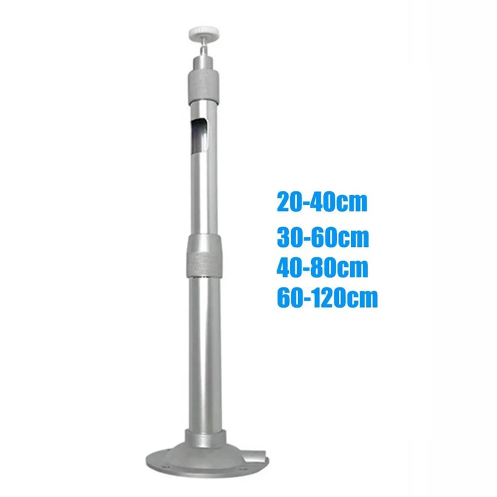 Metal alumínio parede teto projetor suporte de montagem cabide extensível prata