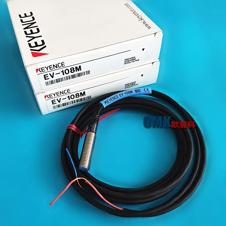 

Бесконтактный переключатель KEYENCE EV-108M, двухпроводной, 24 В постоянного тока, бесконтактный переключатель M10, расстояние обнаружения 8 мм