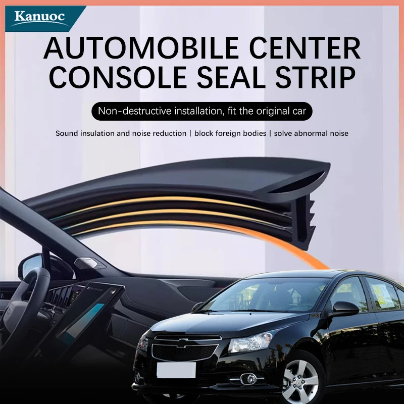 

Car Dashboard Sealing Strip Noise Insulation Leakproof Rubber Trim Interior Accessories For Chevrolet Chevy Cruze 2009 2010-2019