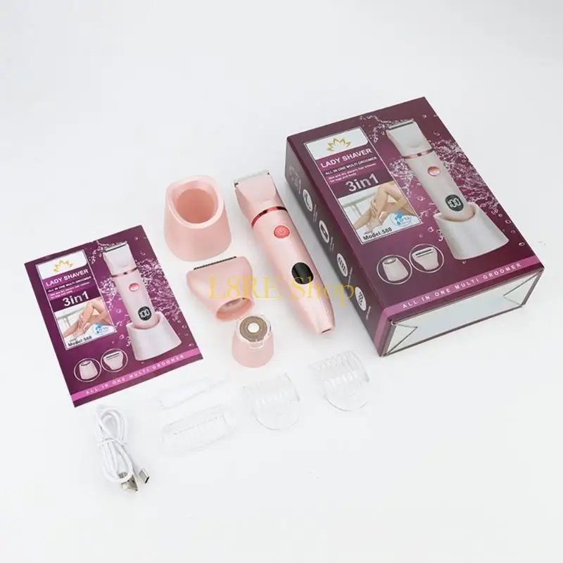 L8RE الجهاز القابل للغسل مع إعادة شحن Shavers مناسبة لإزالة الشعر الفعالة