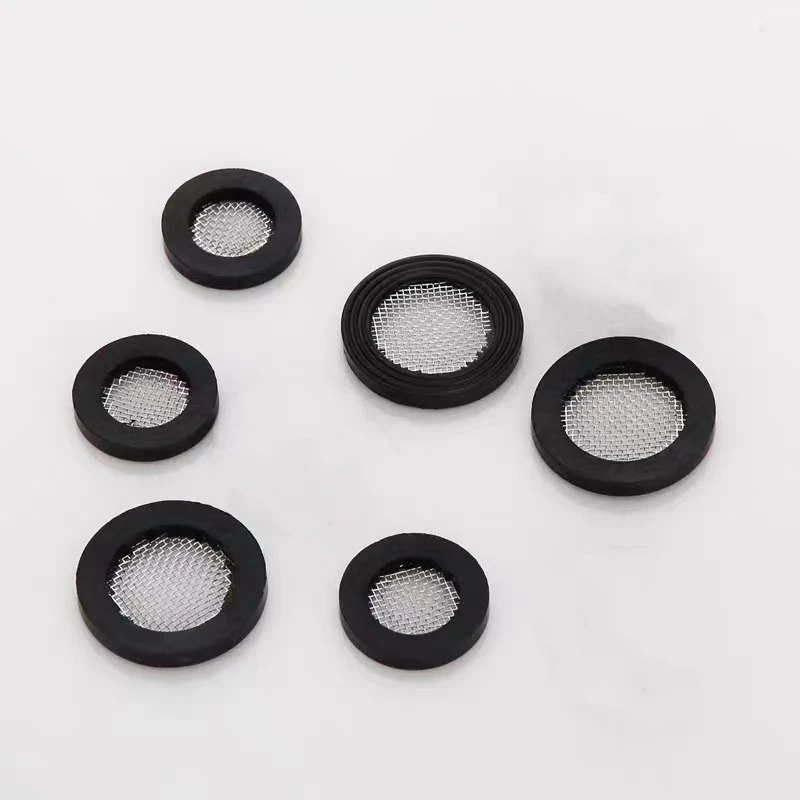 20-teiliges Filternetz-Dichtungsset 1/2'' 3/4'' Duschdichtung O-Ring Schlauchdichtung Flache Unterlegscheibe Gewindedichtung für Duschdüsenanschluss Armaturen-Dichtung – Detail 1