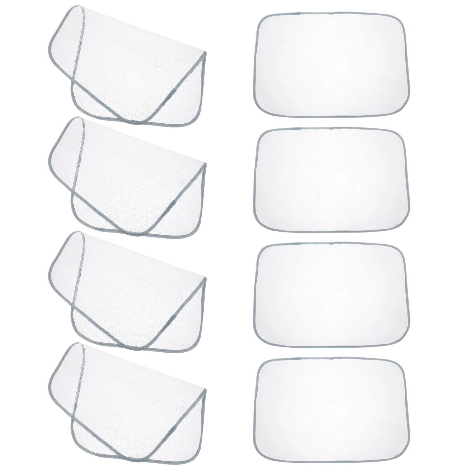

10 Pcs Ironing Pad 35x50CM Heat Resistant Foldable Mesh Cloth Table Top Anti Scald Portable Practical Pressing Board Cover Home