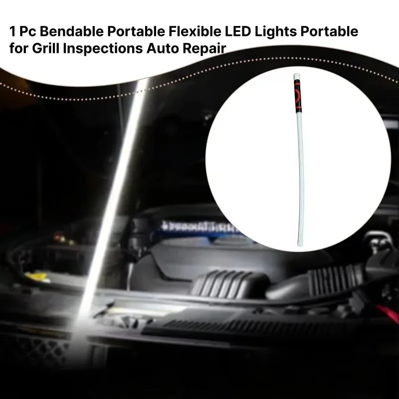 Neue flexible LED-Taschenlampe mit hoher Lumenleistung, wiederaufladbar, professionelles Arbeitslicht, tragbares Werkzeug für die Autoreparatur – Detail 16