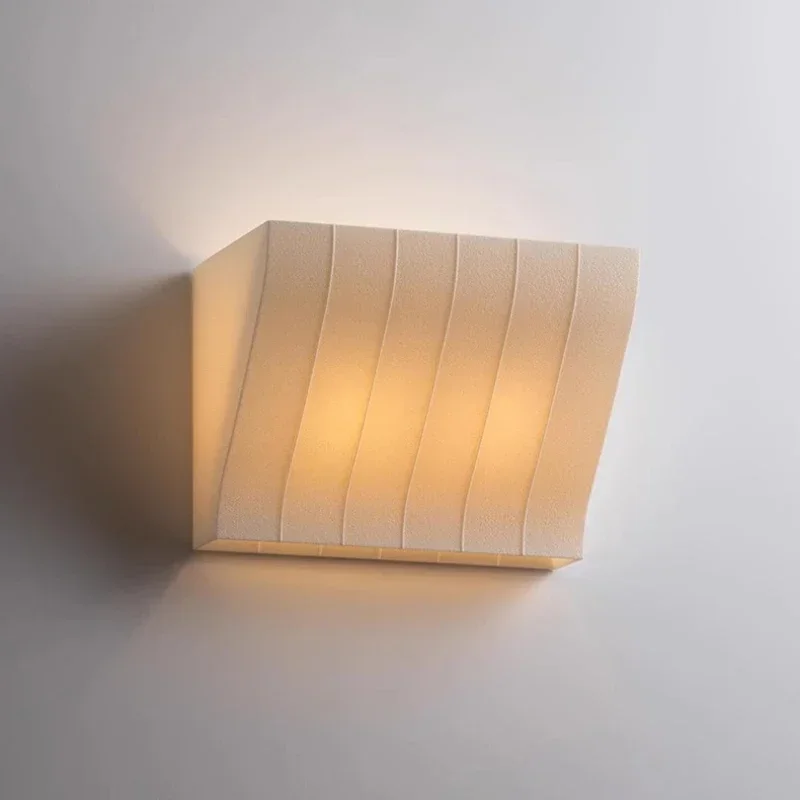 

SANDYHA Elegant Fabric Line Wall Lamp Versatile Lighting for Living Room Bedroom Corridor Exhibition Hall Modern Home Decor