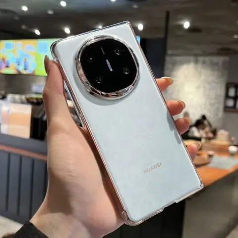 For Huawei Mate X7 X6 X3 Case Stylish Simple transparent anti-yellowing PC Cover for Huawei Mate X 7 Shockproof Bumper Funda