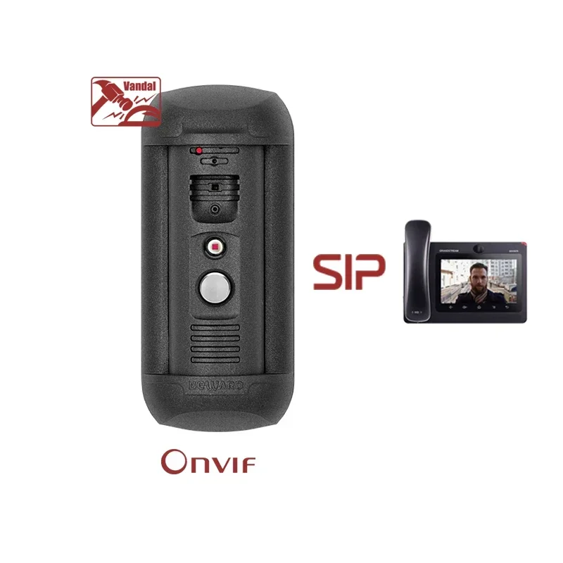 Трехлетняя гарантия Beward DS06MP IP-видеодомофон с распознаванием лиц