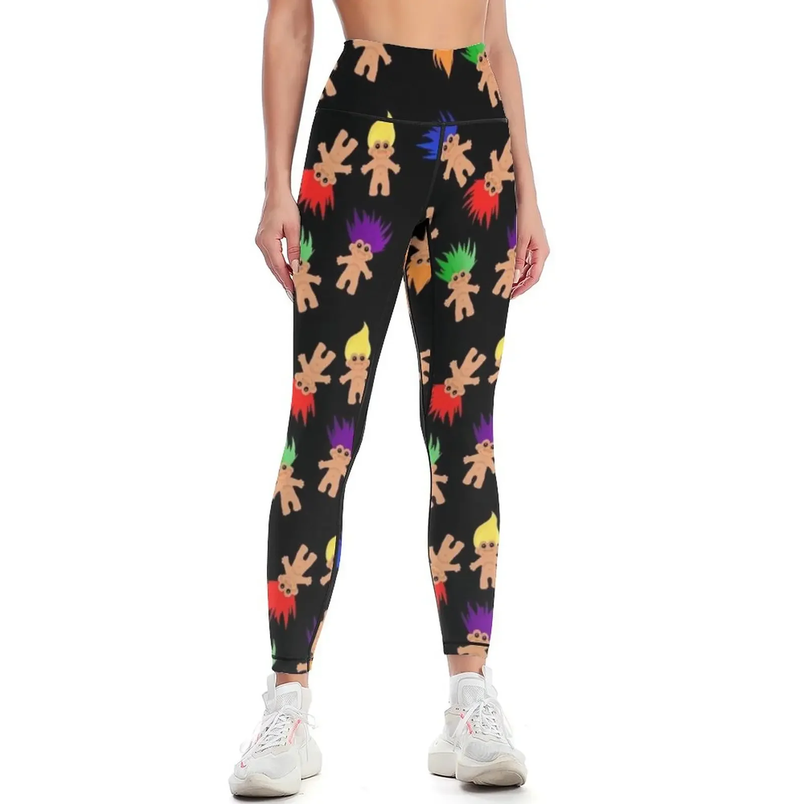 

Troll Dolls Pattern Leggings gym's clothing sports for Fitness clothing Sportswear woman gym Womens Leggings
