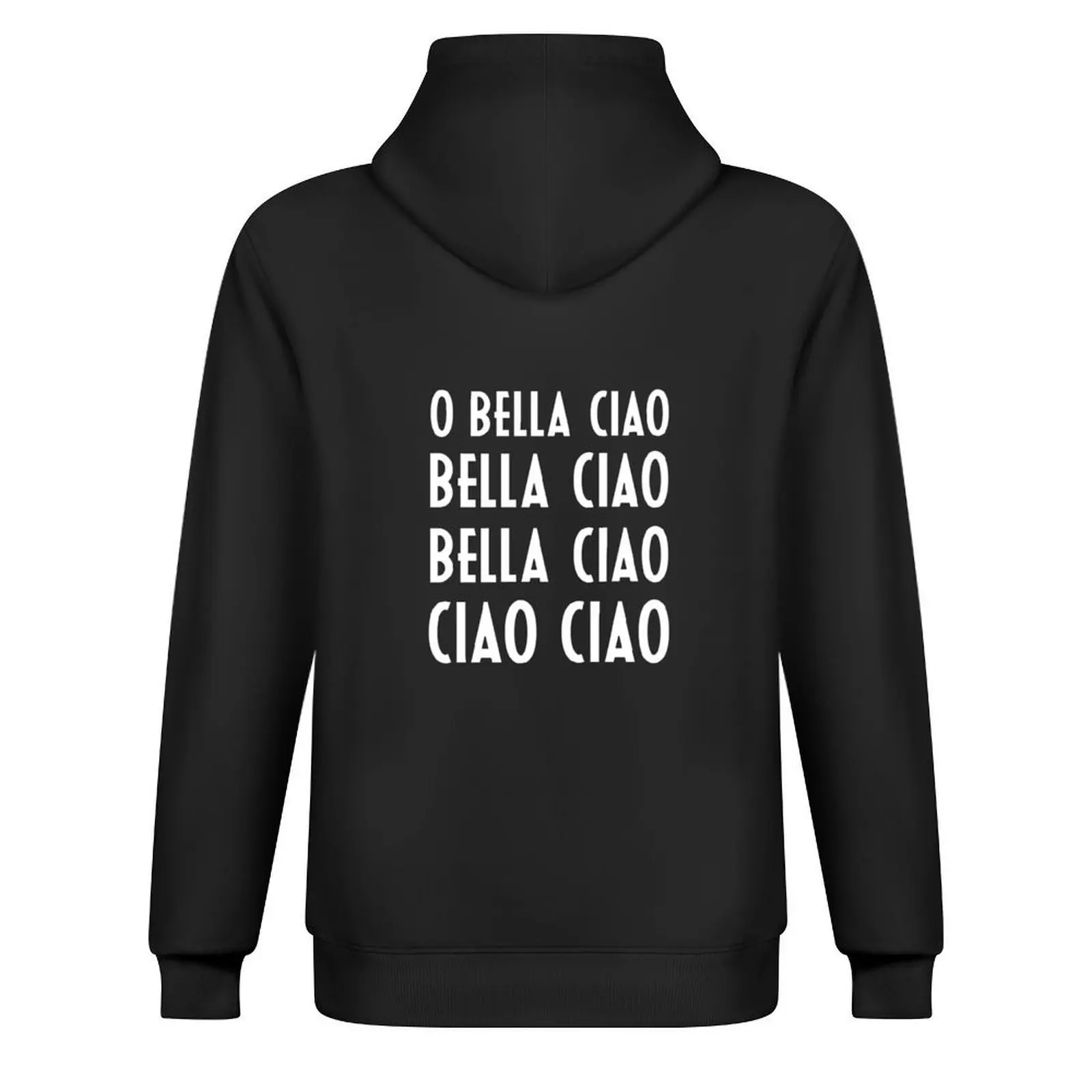 Oh bella ciao moletom com capuz masculino suéter de inverno camisetas gráficas roupas masculinas estilo coreano roupas masculinas moletons