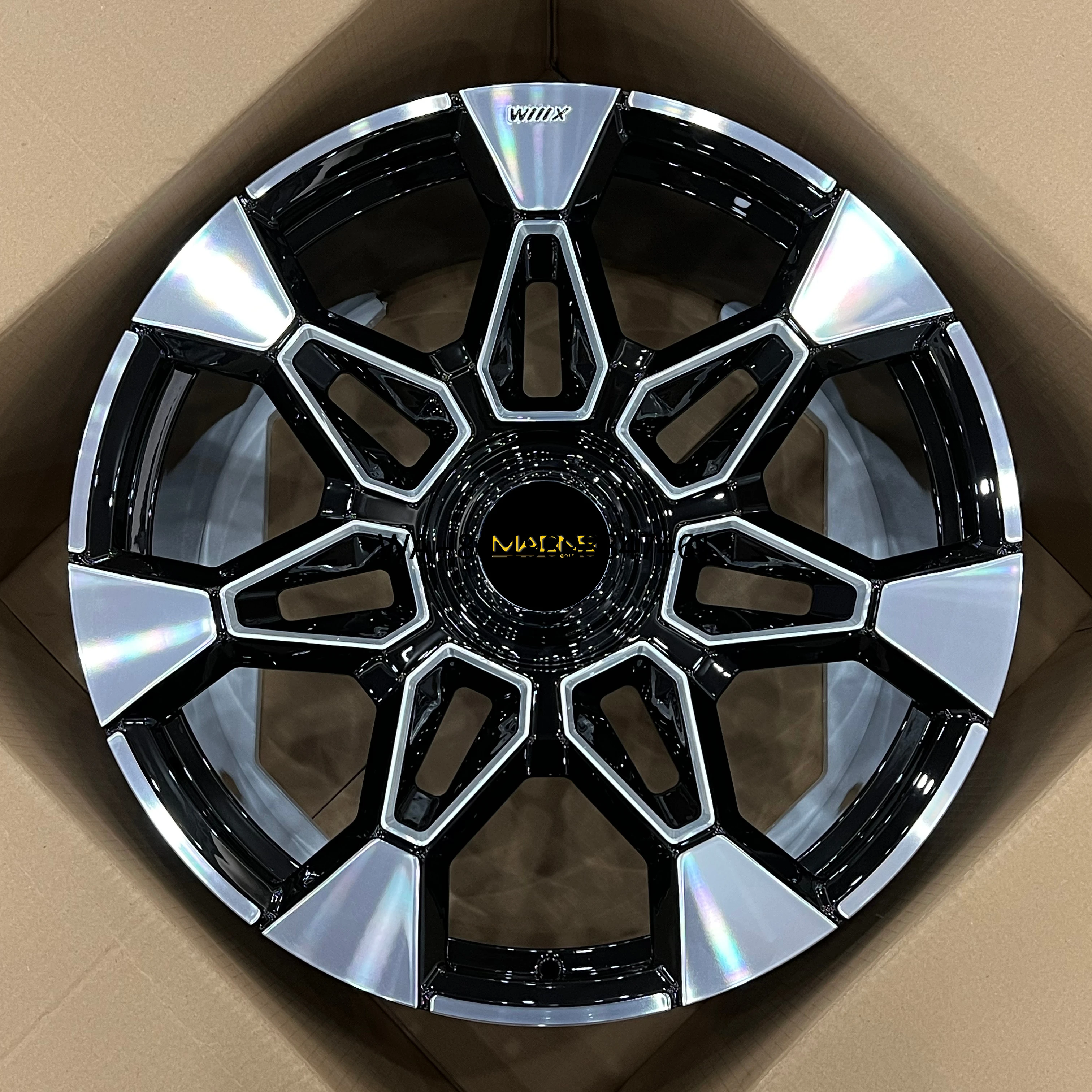 

Колесный диск WHEELSHOME MAONS 5733FB 22 дюйма, 10 отверстий, PCD 5-112/120, на заказ, для автомобиля XM
