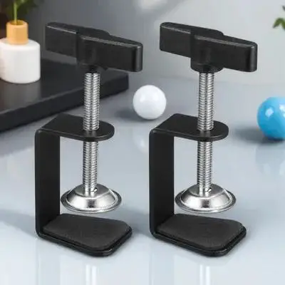 

2 Pcs Work Desk Table C-shape Clamp C-clamp Base Stand Mounting Accessory Clamps