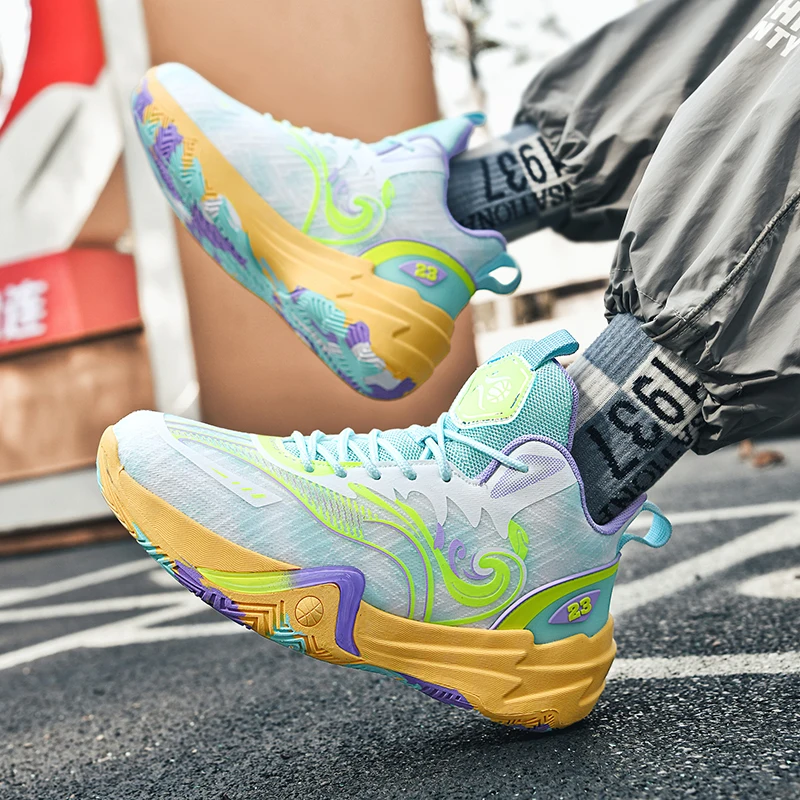 Men's Trendy Casual Sneakers Four Seasons Soft Bottom Non-slip Outdoor Running Shoes Student Sneakers