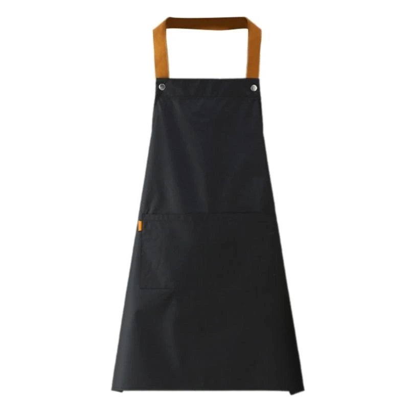 

Catering Apron with 2 Pocket Cooking Aprons for Home Kitchen Cafe Restaurant