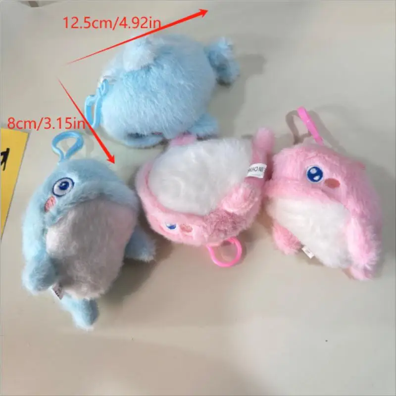 魅力的なぬいぐるみクジラ海洋動物人形おもちゃ、キーホルダー、バッグチャーム、バックパック飾り