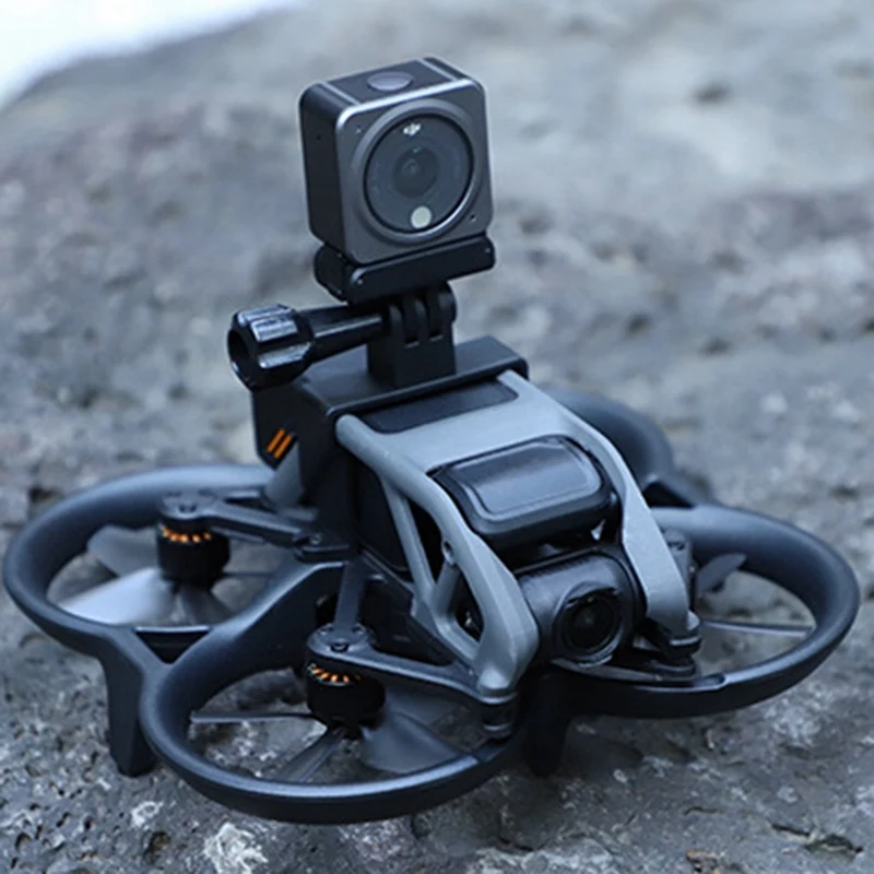 고프로용 확장 어댑터 마운트 거치대, 인스타 360 액션 카메라용 고정 브래킷 베이스, 아바타 드론 액세서리