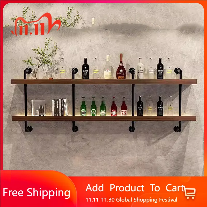 

Storage Restaurant Bar Cabinet Wine Rack Rustic Shop Display Modern Bar Cabinet Wine Rack Coffee Wall Vinoteca Home Furniture