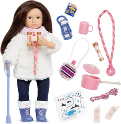 Lori Dolls 6-inch Dolls Mini Doll  Hiking Accessories Camping Carefree Accessories Family Toys Children's Gifts