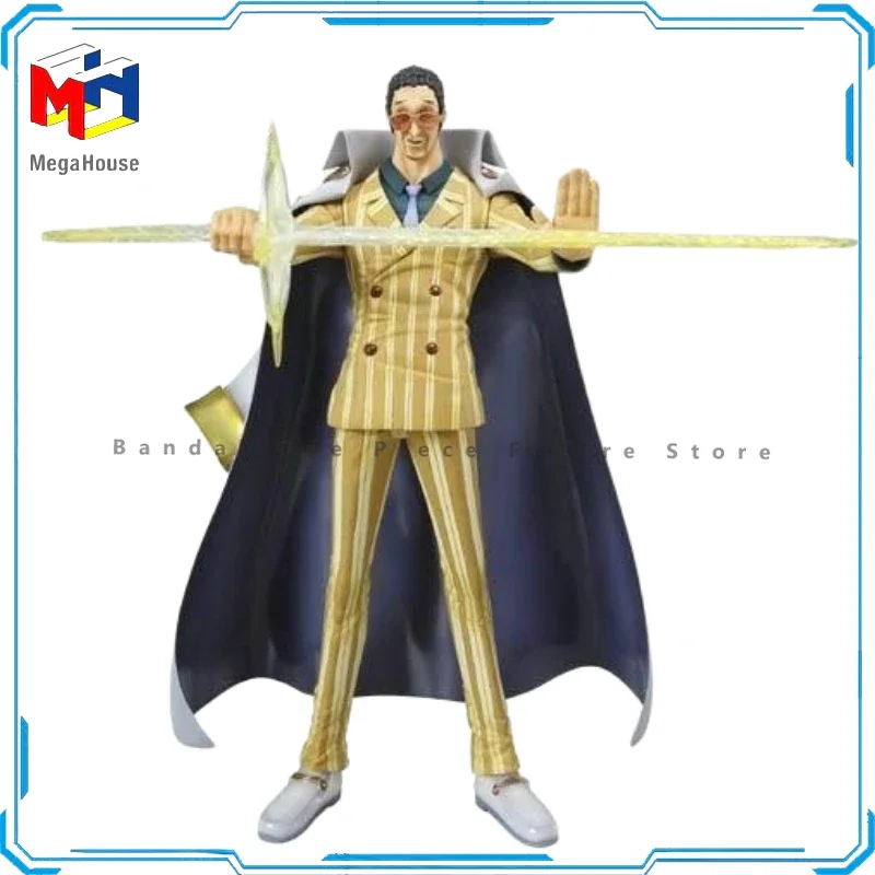 In Stock Original MegaHouse One Piece POP Dx Kizaru Borsalino Action Figures Animation Toy Gift Model Collector Anime Hobby