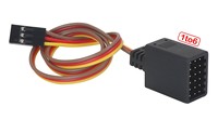 350mm Y Type Extended Line Extension Lead Wire Cable For Futaba Jr Y Harness Servo Lead Extension For Rc Car/ship/helicopter