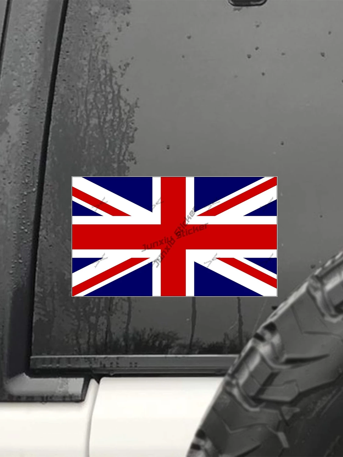 UK United Kingdom Flag Sticker Great Britain British Union Jack Auto Car Window Decal Bumper Sticker Personalized Accessories