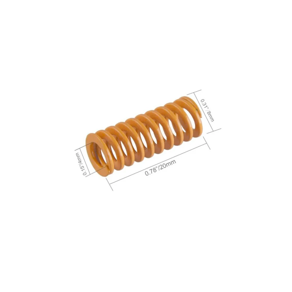 Upgrade Your For 3D Printer's Bed Springs Achieve Stable Leveling Compatible with For Creality 234 CR10S Pro Set of 4