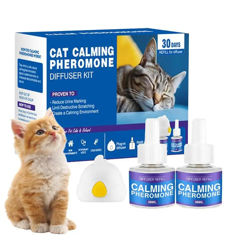Cat Calming Pheromone Diffuser Kit 4