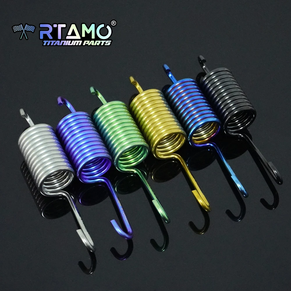 RTAMO Gr5 Titanium Side Spring Center Stand Spring for Yamaha NVX155 Aerox Motorcycle Modified