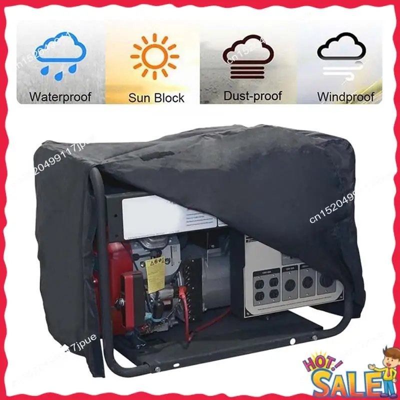 BOFO Outdoor Generator Cover 32X24x24 Inches,Dustproof And Waterproof Protection For Most Generators