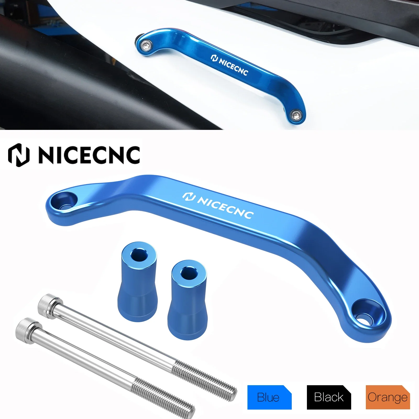 

For Husqvarna TE 300 2024 Forged Rear Grab Handle TE FE 125 150 200 250 300 350 400 450 501 2024 FC FX TX TC 125-450 2023-2024