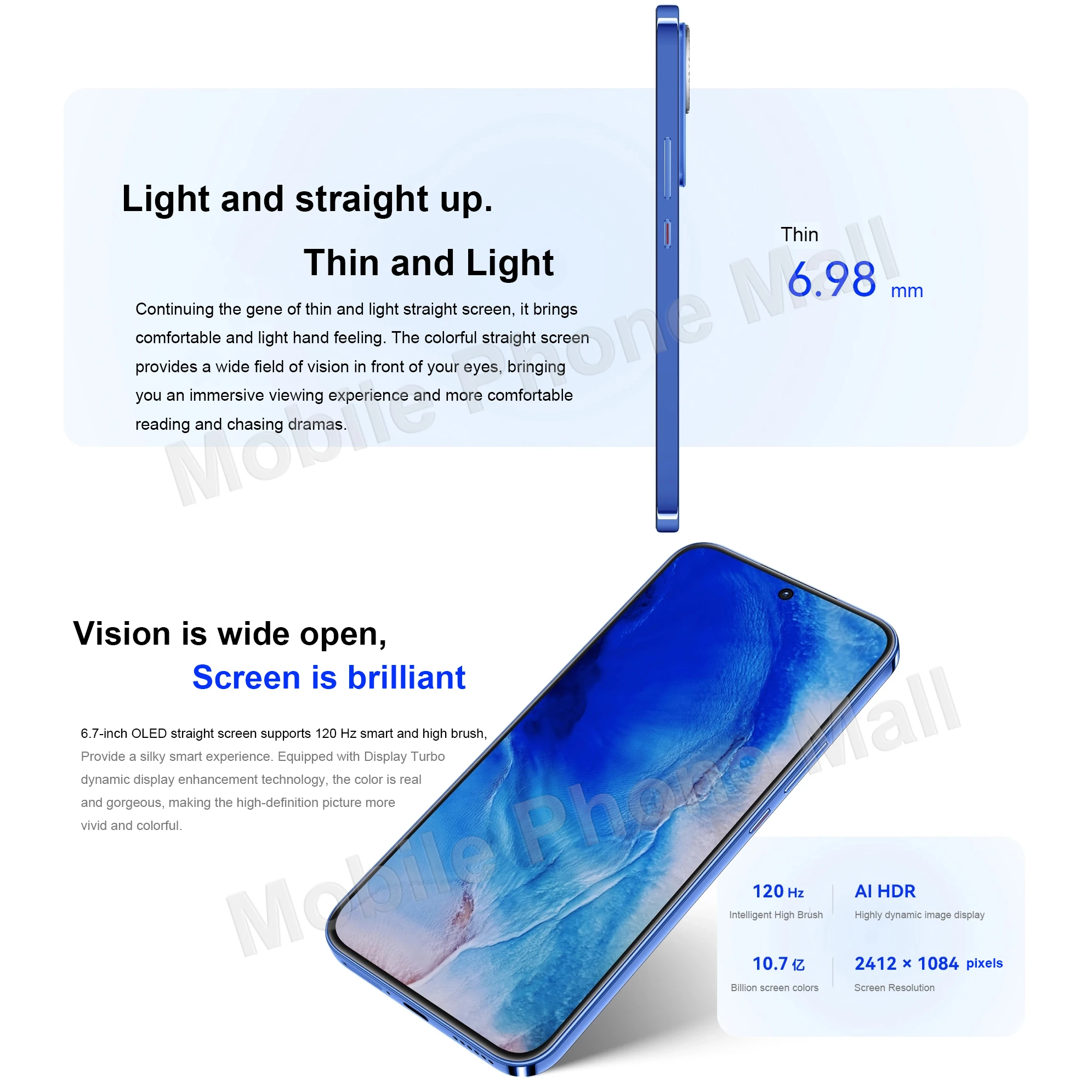 Originele Huawei Nova 12 Mobiele Telefoon 6.7 "Kirin 830 Octa Core Harmonyos 4.0 Batterij 4600Mah 100W Supercharge Nfc Smartphone