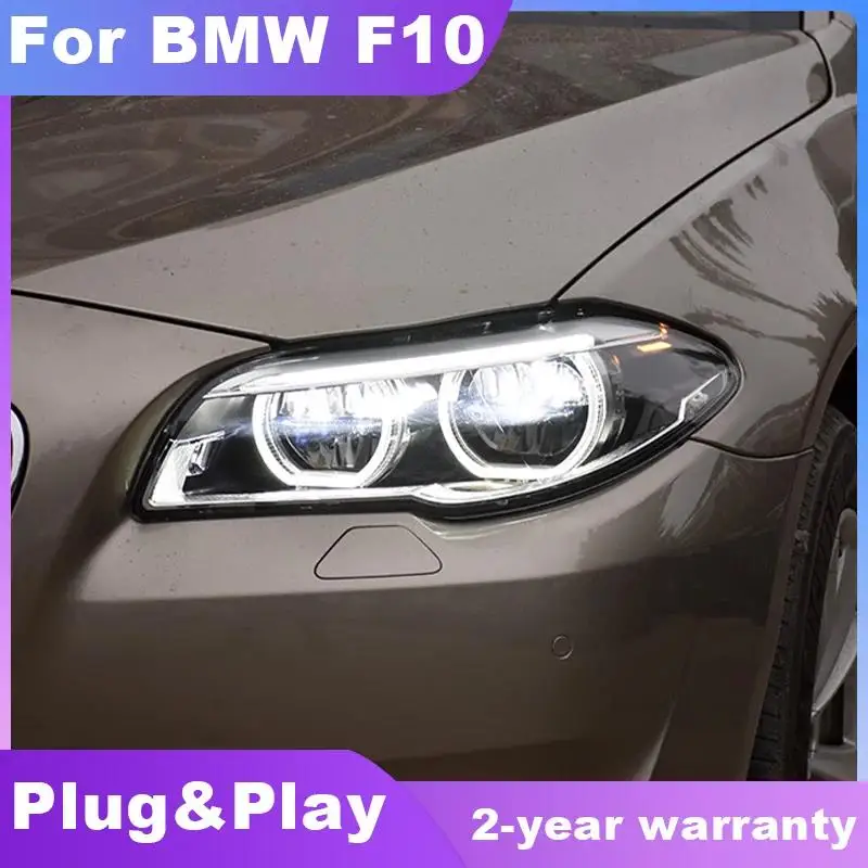 Car Lights for BMW F10 F18 520I LED Headlight 2010-2017 525I 530I Head Lamp Drl Projector Lens Automotive Accessories