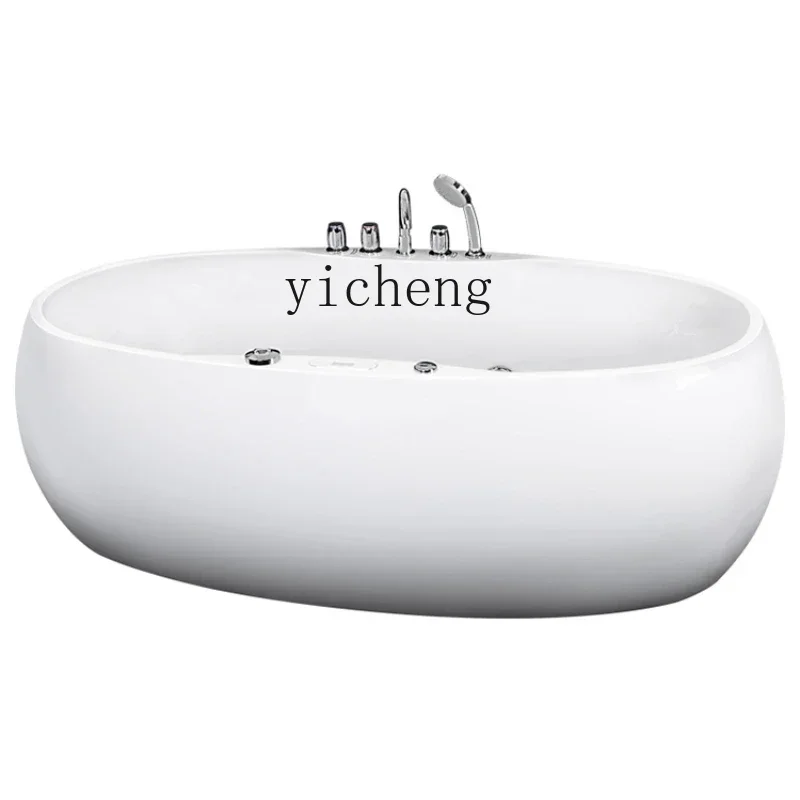 

Oval Luxury Jacui Adult Thermostatically Heated Acrylic Bath Tub