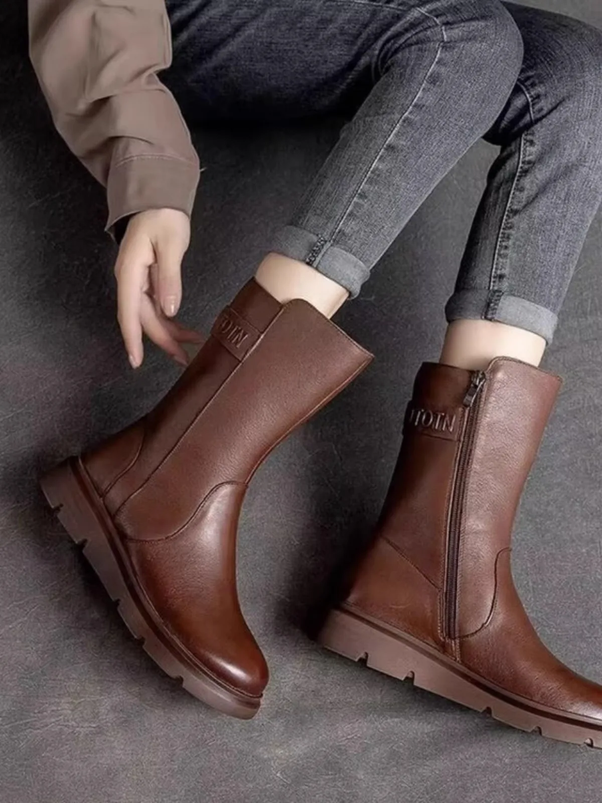 Women's Retro Boots… - image