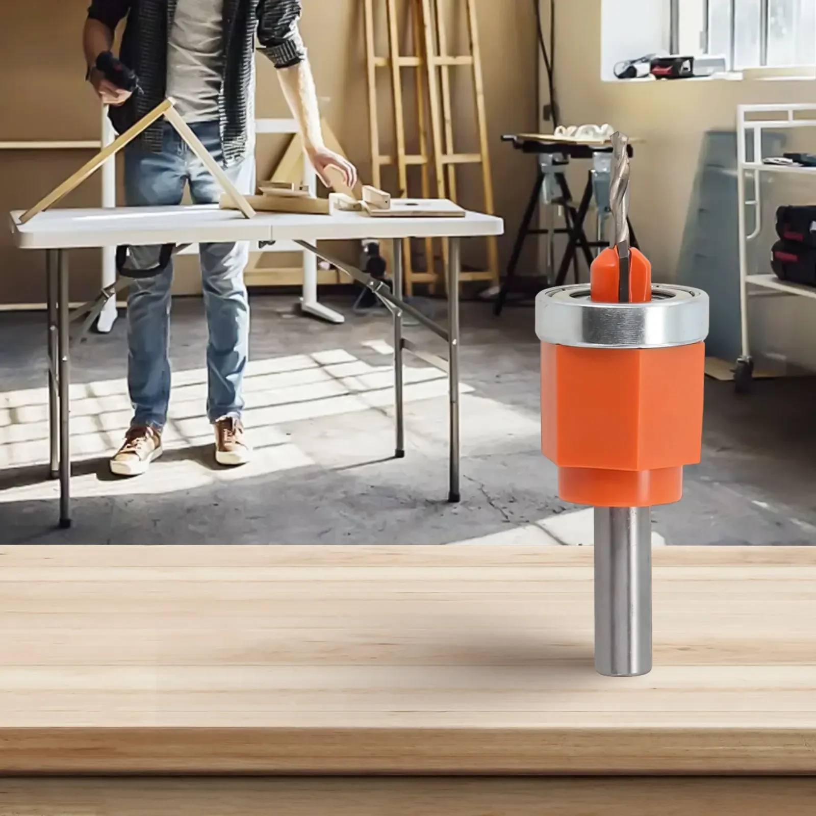 Mata bor praktis baru, aksesoris alat listrik pengeboran kayu ekstraktor sekrup 8mm batang Countersink mata bor