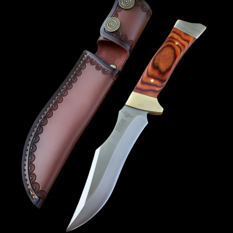 

Outdoor straight knife camping portable high hardness multi-purpose knife, kitchen knife, fruit knife