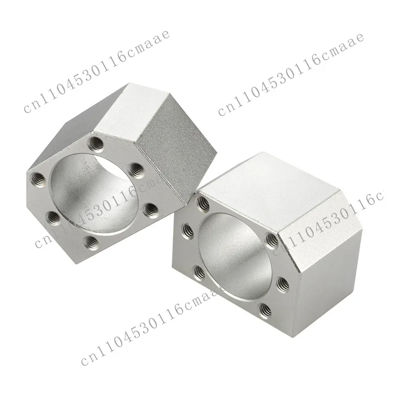 Ball Screw Nut Screw Support Seat Fixed Installation Conversion Transmission Sleeve Aluminum DSG Series High Precision